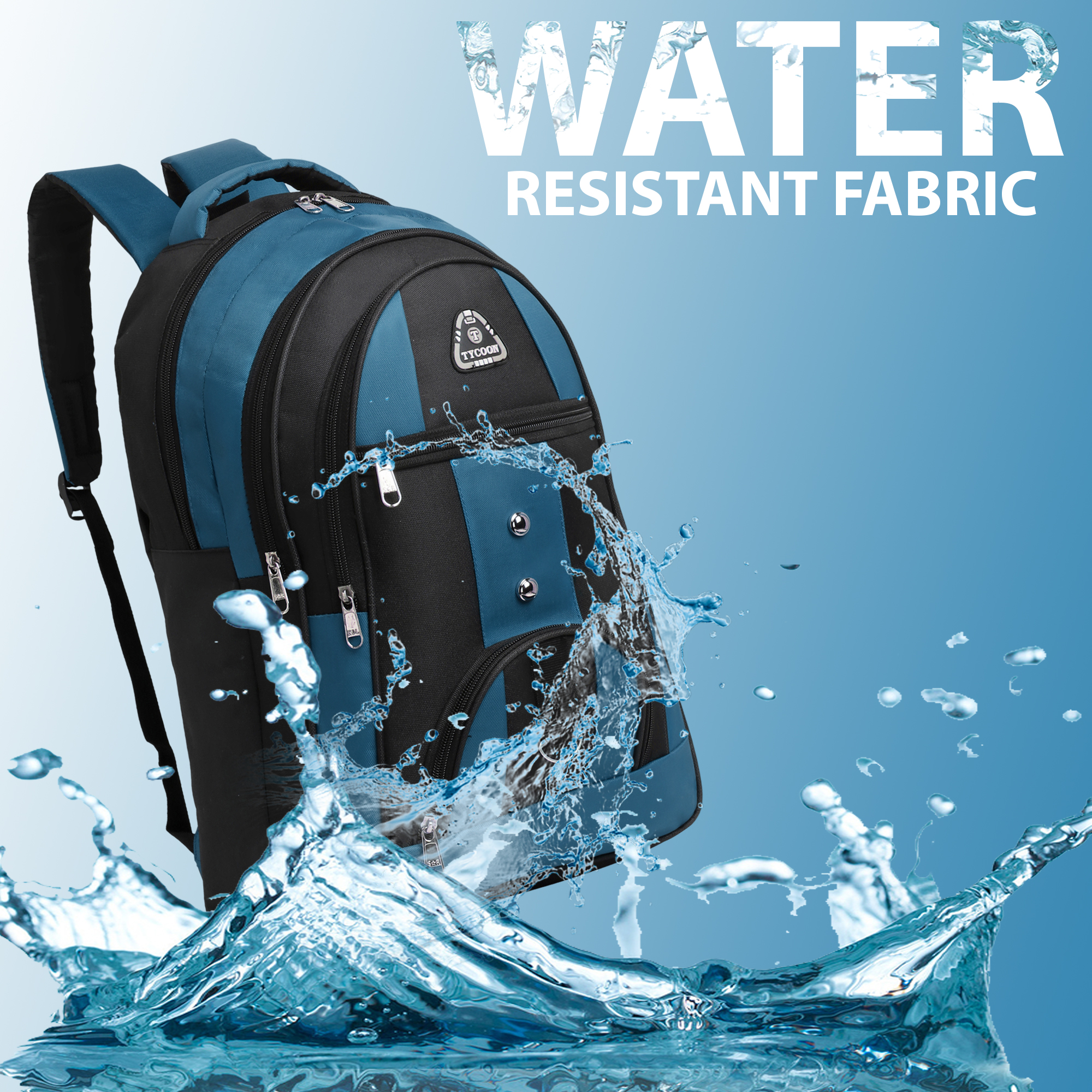 School Mazic Cyan Bag